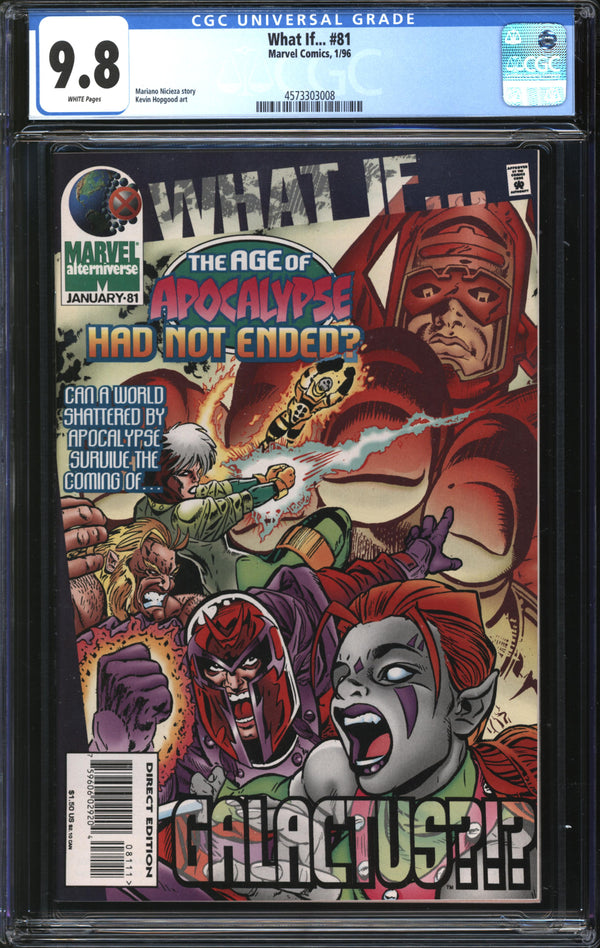 What If... (1989) # 81 CGC 9.8 NM/MT