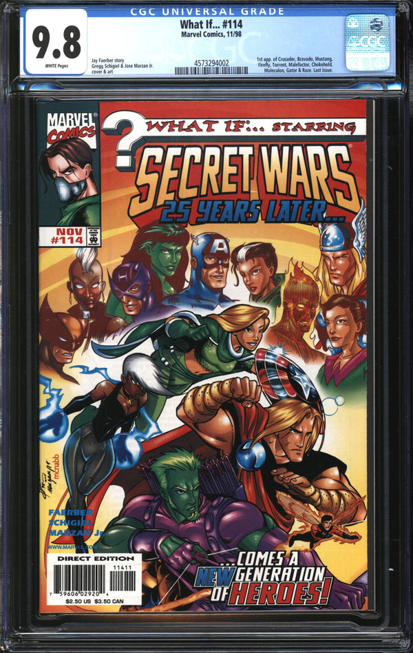 What If... (1989) #114 CGC 9.8 NM/MT