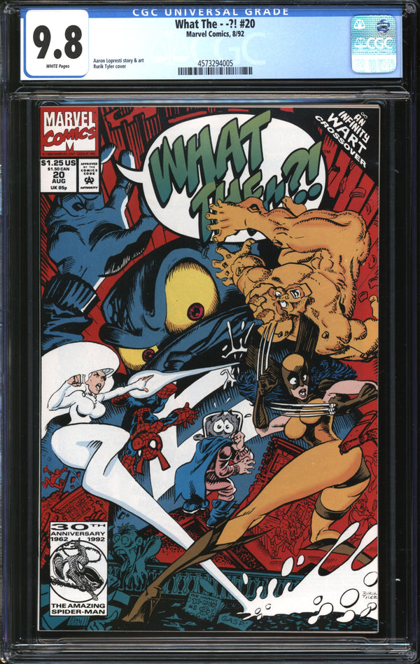 What The --?! (1988) #20 CGC 9.8 NM/MT