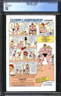 What The --?! (1988) #20 CGC 9.8 NM/MT