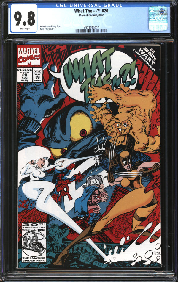 What The --?! (1988) #20 CGC 9.8 NM/MT