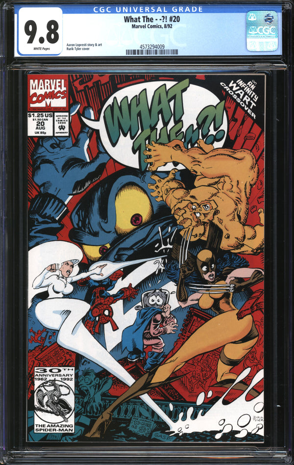 What The --?! (1988) #20 CGC 9.8 NM/MT