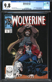 Wolverine (1988) #  6 CGC 9.8 NM/MT
