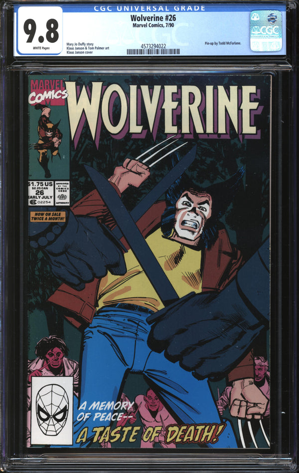 Wolverine (1988) # 26 CGC 9.8 NM/MT