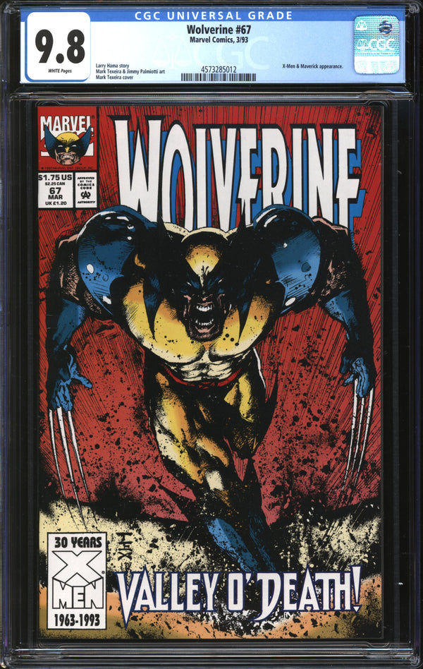 Wolverine (1988) # 67 CGC 9.8 NM/MT