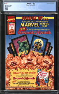 What If... (1989) # 50 CGC 9.8 NM/MT