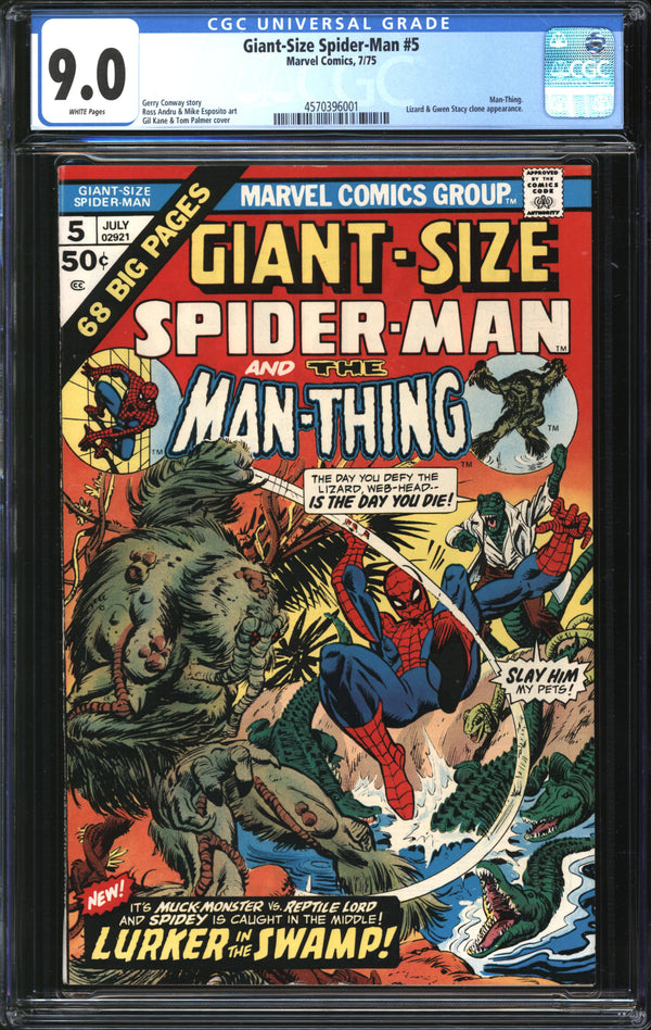 Giant-Size Spider-Man (1974) #5 CGC 9.0 VF/NM