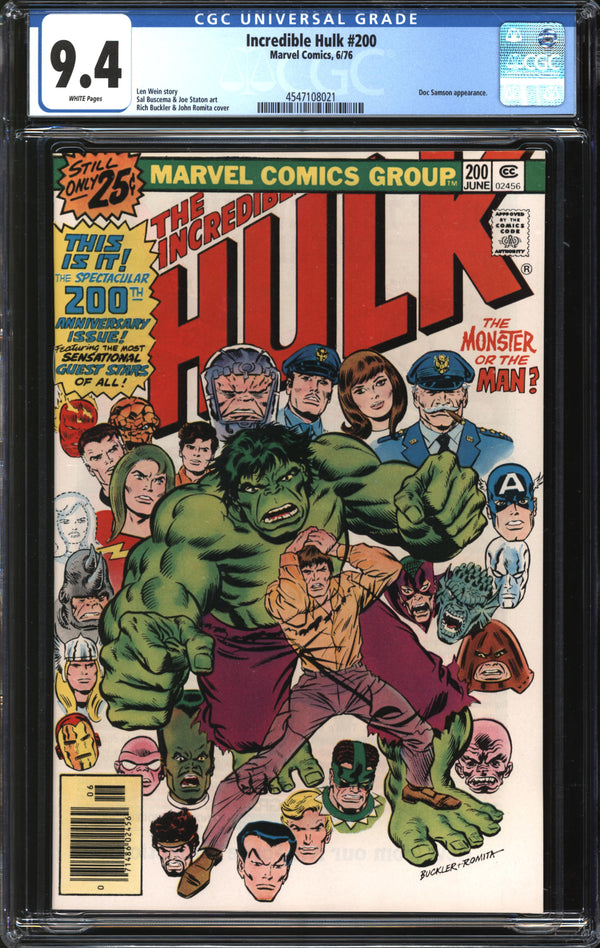 Incredible Hulk (1962) #200 CGC 9.4 NM
