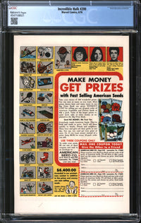 Incredible Hulk (1962) #200 CGC 9.4 NM