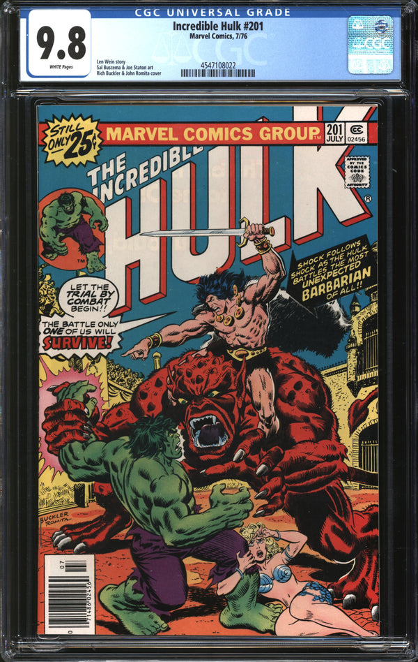 Incredible Hulk (1962) #201 CGC 9.8 NM/MT