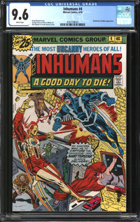 Inhumans (1975) #4 CGC 9.6 NM+