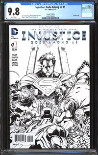 Injustice: Gods Among Us (2013) #1 Second Printing CGC 9.8 NM/MT