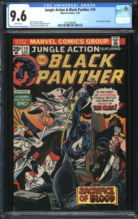 Jungle Action & Black Panther (1972) #19 CGC 9.6 NM+