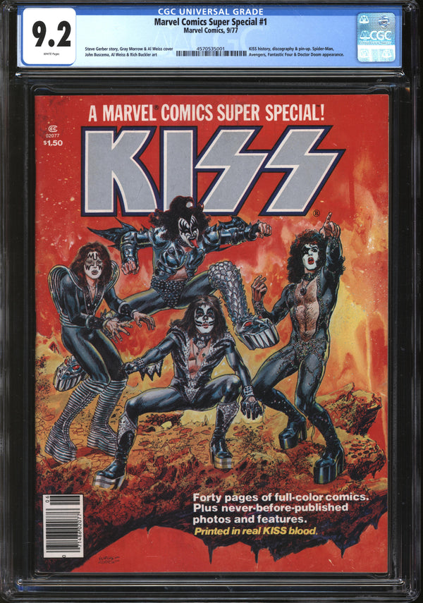 Marvel Super Special (1977) #1 CGC 9.2 NM-