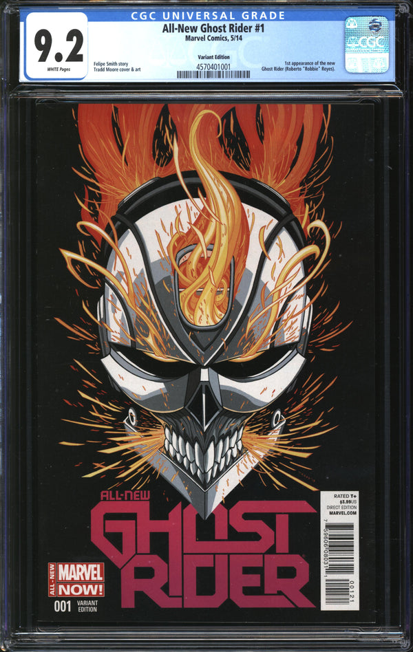 All-New Ghost Rider (2014) #1 Variant Edition CGC 9.2 NM-