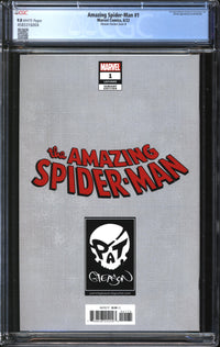 Amazing Spider-Man (2022) #1 Patrick Gleason Variant Cover B CGC 9.8 NM/MT