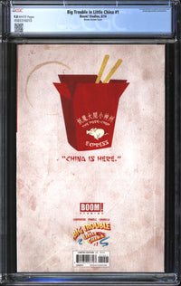 Big Trouble In Little China (2014) #1 Emi Yonemura Brown Variant CGC 9.8 NM/MT