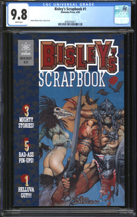 Bisley's Scrapbook (1993) #1 CGC 9.8 NM/MT