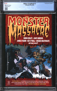 Bisley's Scrapbook (1993) #1 CGC 9.8 NM/MT