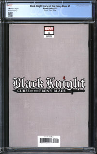 Black Knight: Curse Of The Ebony Blade (2021) #1 Peach Momoko Virgin Edition CGC 9.8 NM/MT