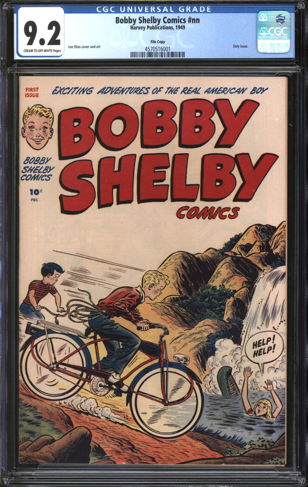 Bobby Shelby Comics (1949) #1 File Copy CGC 9.2 NM-