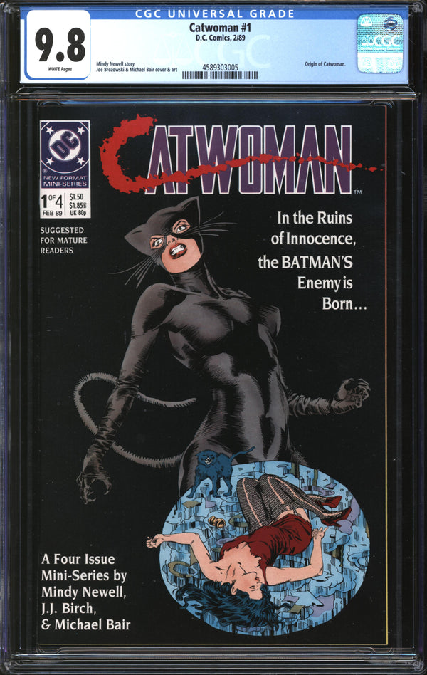 Catwoman (1989) #1 CGC 9.8 NM/MT