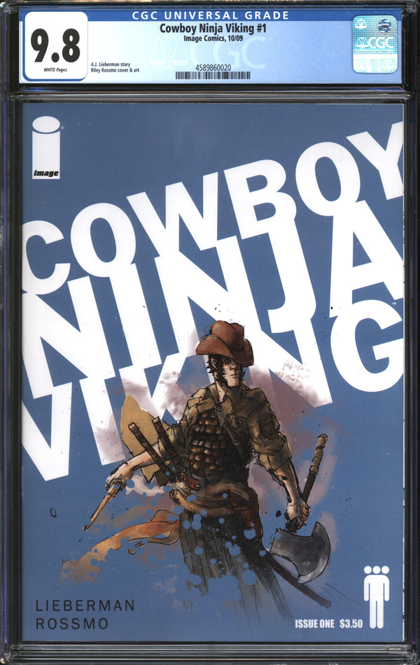 Cowboy Ninja Viking (2009) #1 CGC 9.8 NM/MT