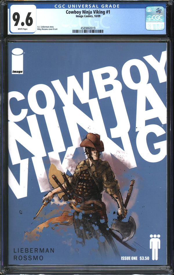 Cowboy Ninja Viking (2009) #1 CGC 9.6 NM+