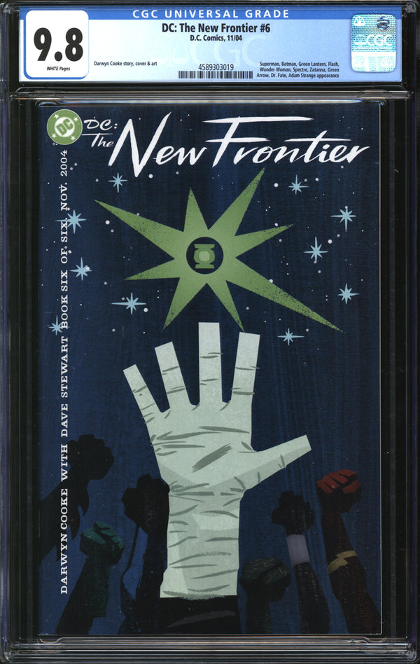 DC: The New Frontier (2004) #6 CGC 9.8 NM/MT