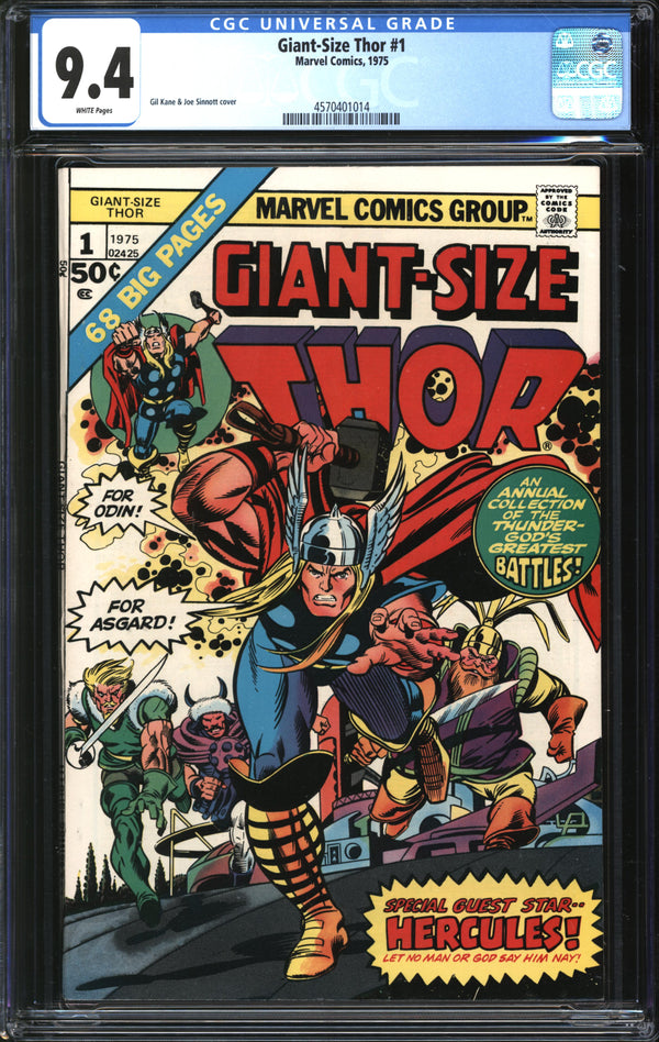 Giant-Size Thor (1975) #1 CGC 9.4 NM