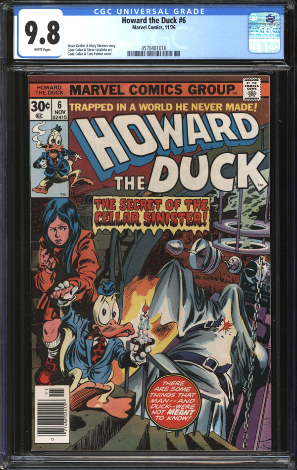 Howard The Duck (1976) #6 CGC 9.8 NM/MT