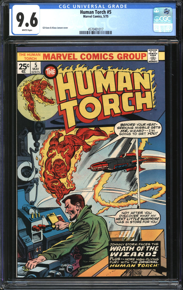 Human Torch (1974) #6 CGC 9.6 NM+