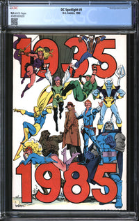 DC Spotlight (1985) #1 CGC 9.8 NM/MT