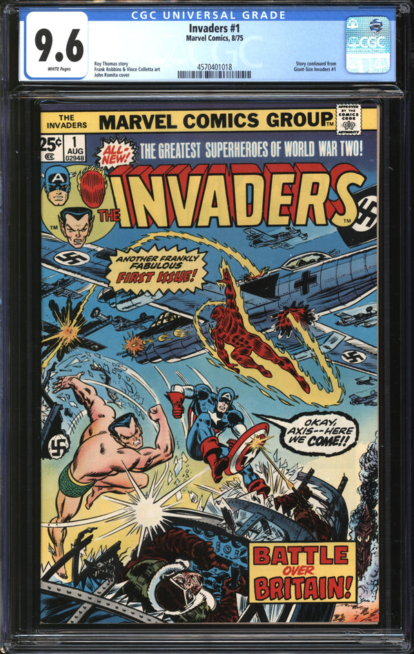 Invaders (1975) #1 CGC 9.6 NM+