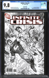 Infinite Crisis (2005) #4 Second Printing CGC 9.8 NM/MT