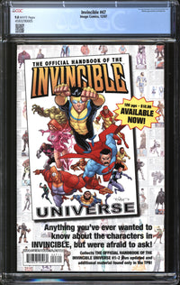 Invincible (2003) # 47 CGC 9.8 NM/MT