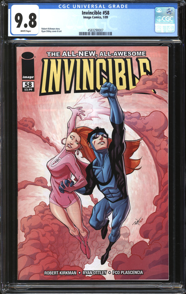 Invincible (2003) # 58 CGC 9.8 NM/MT