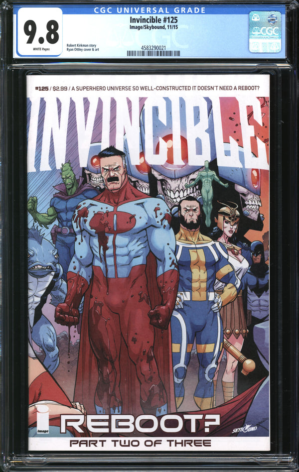 Invincible (2003) #125 CGC 9.8 NM/MT