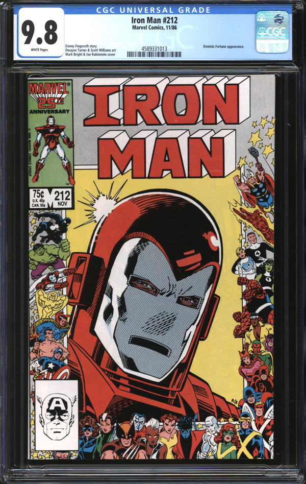 Iron Man (1968) #212 CGC 9.8 NM/MT
