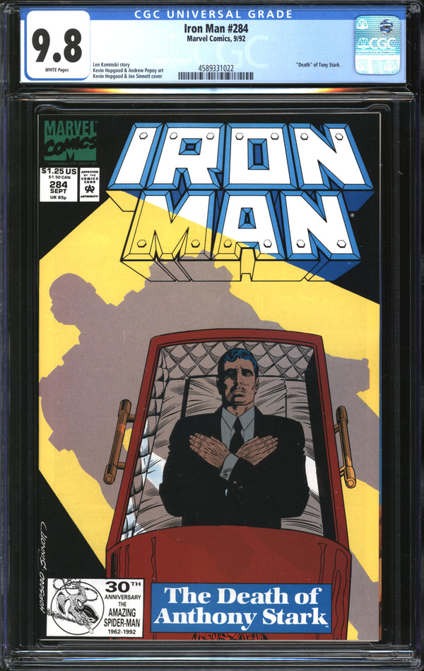 Iron Man (1968) #284 CGC 9.8 NM/MT