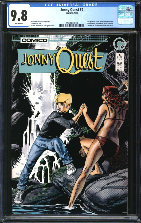 Jonny Quest (1986) #4 CGC 9.8 NM/MT