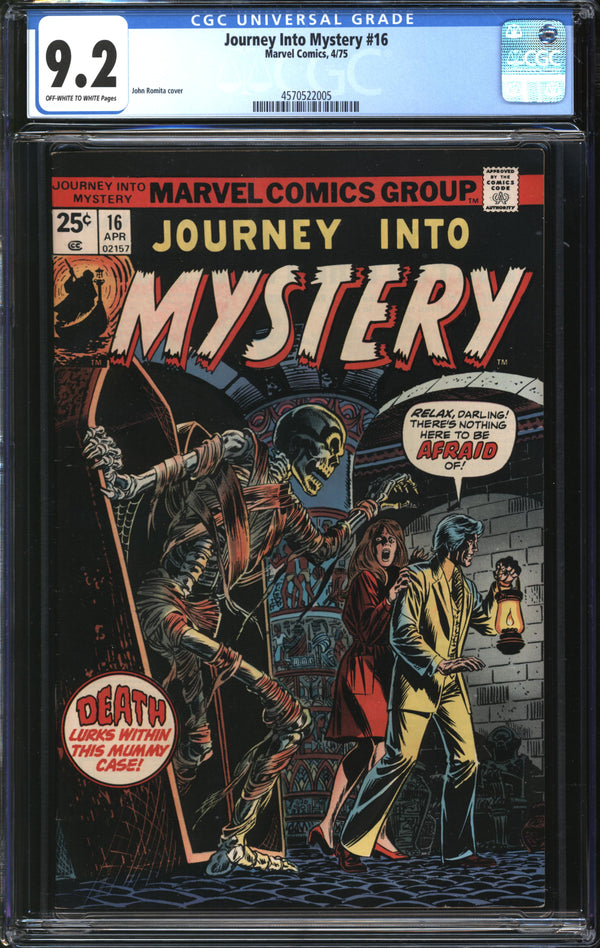 Journey Into Mystery (1972) #16 CGC 9.2 NM-