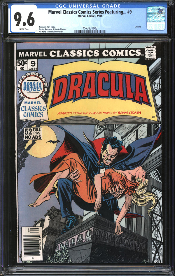 Marvel Classics Comics Series Featuring... (1976) #9 CGC 9.6 NM+