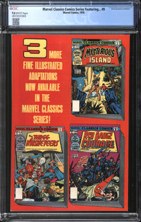 Marvel Classics Comics Series Featuring... (1976) #9 CGC 9.6 NM+