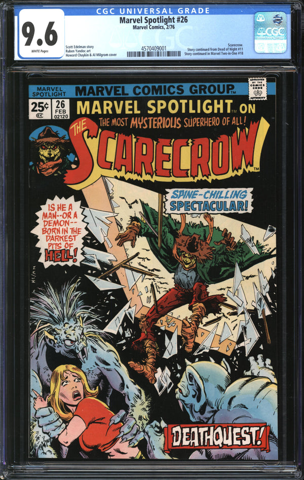 Marvel Spotlight (1971) #26 CGC 9.6 NM+