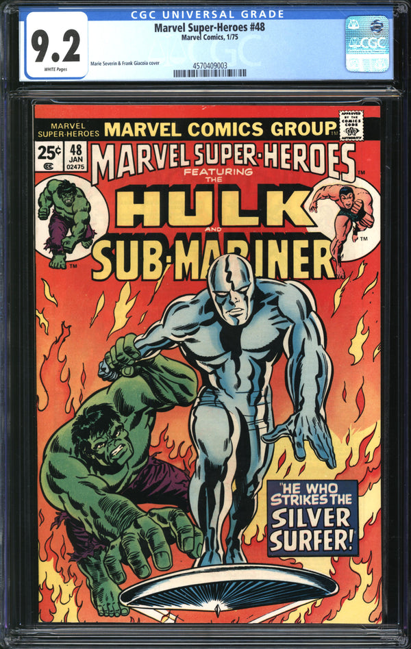 Marvel Super-Heroes (1966) #48 CGC 9.2 NM-
