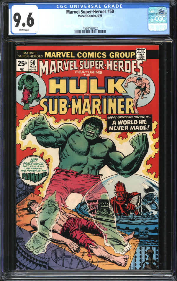 Marvel Super-Heroes (1966) #50 CGC 9.6 NM+