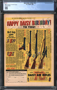 Our Army At War (1952) #73 CGC 5.0 VG/FN