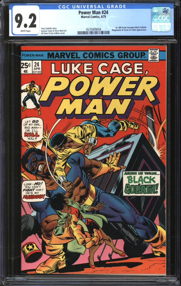 Power Man (1974) #24 CGC 9.2 NM-
