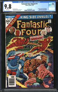 Fantastic Four Annual (1976) #11 CGC 9.8 NM/MT